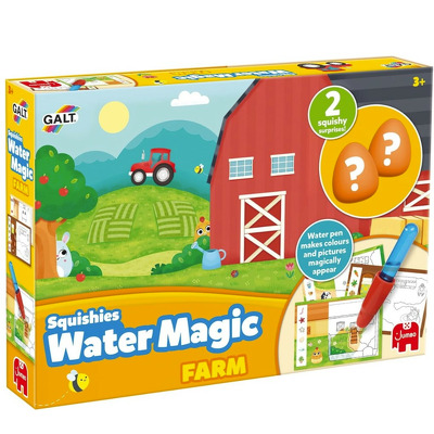 Set Water Magic de colorat: La ferma cu Squishies