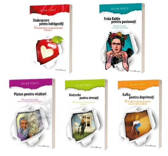 Setul Herald - 5 carti. Pilule de filozofie pentru o viata echilibrata