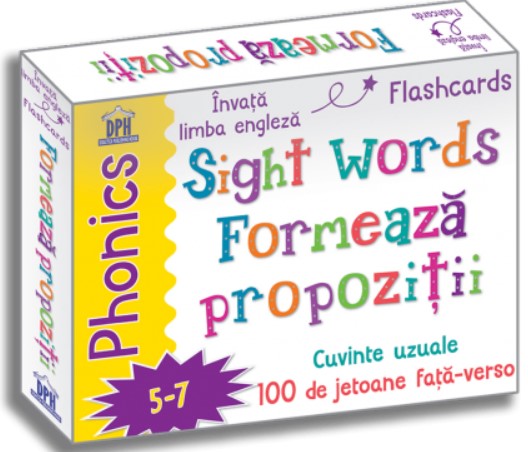 Sight words. Formeaza propozitii