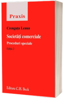 Societati comerciale. Proceduri speciale