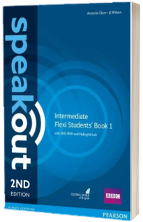 Speakout Intermediate 2nd Edition Flexi Students Book 1 with MyEnglishLab Pack