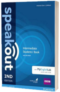 Speakout Intermediate 2nd Edition Students Book with DVD-ROM and MyEnglishLab Access Code Pack