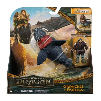 Spin Master Dragoni si Viking Gronckle si Fishlegs