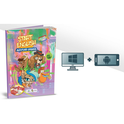 Start english. Aventura urbana, limba engleza pentru clasa pregatitoare (Edu App)