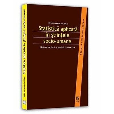 Statistica aplicata in stiintele socio-umane