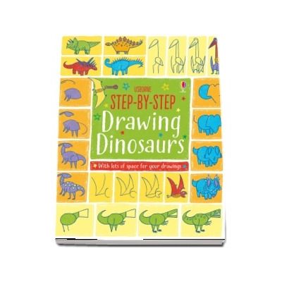 Step-by-step drawing dinosaurs