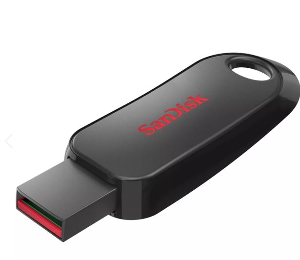 Stick de memorie USB 2.0, 32GB SanDisk Cruzer Glide SDCZ62-032G-G35,  negru/rosu