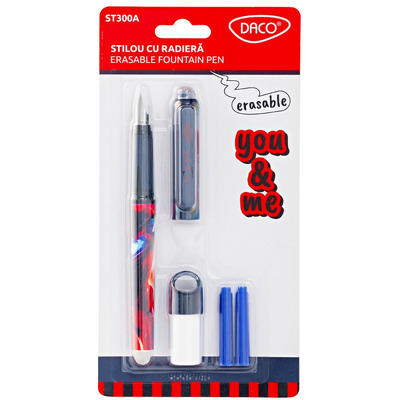 Stilou cu radiera You&Me Albastru