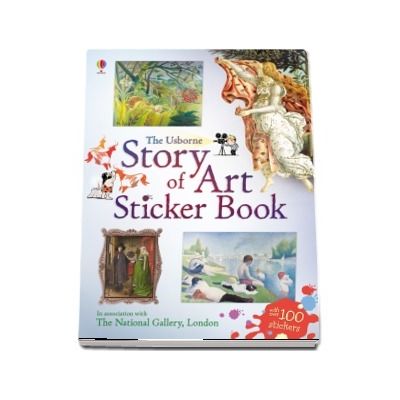 Story of art sticker book