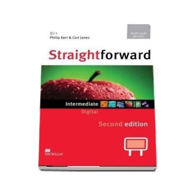 Straightforward 2nd Edition Intermediate Level Digital DVD Rom Multiple User