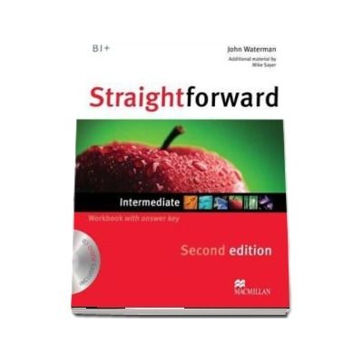 Straightforward 2nd Edition Intermediate Level Workbook with key and CD Pack
