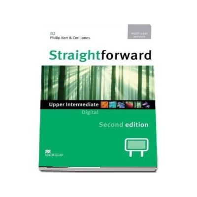Straightforward 2nd Edition Upper Intermediate Level Digital DVD Rom Multiple User