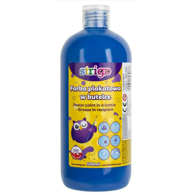 Strigo Guase in recipient 500 ml, albastru