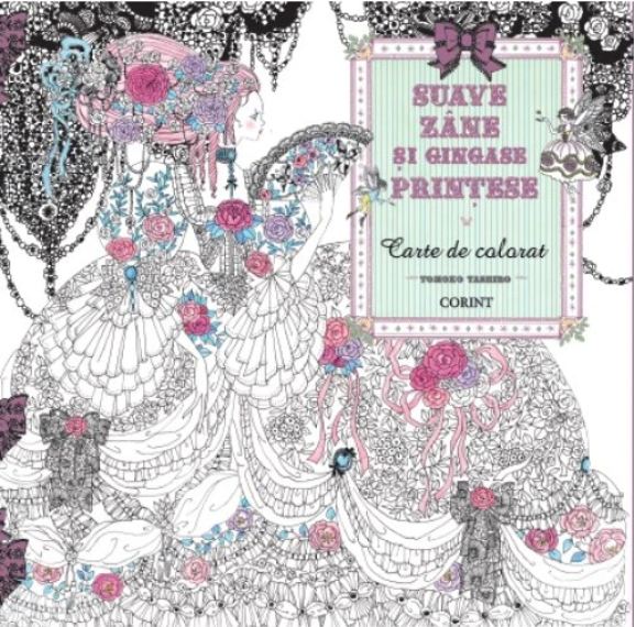 Suave zane si gingase printese - Carte de colorat