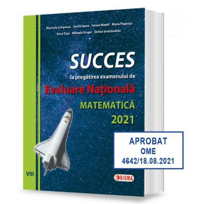 Succes la pregatirea examenului de evaluare nationala la matematica