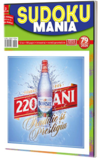 Sudoku Mania. Revista numarul 78 - 3 niveluri de dificultate