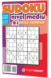 Sudoku nivel mediu nr. 184