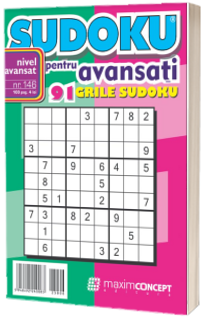 Sudoku pentru avansati. 91 grile sudoku. Numarul 146