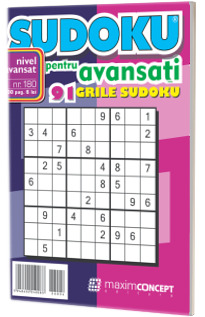 Sudoku pentru avansati, nr. 180