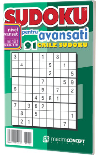 Sudoku pentru avansati, nr. 181