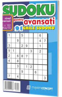 Sudoku pentru avansati, nr. 182