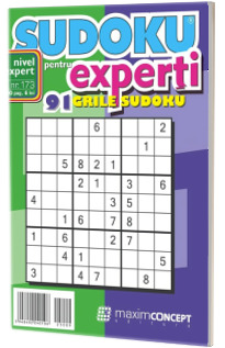 Sudoku pentru experti. 91 grile sudoku. Numarul 173