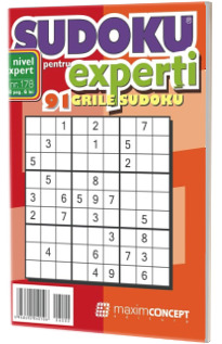 Sudoku pentru experti. 91 grile sudoku. Numarul 178