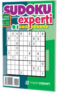 Sudoku pentru experti nr. 183
