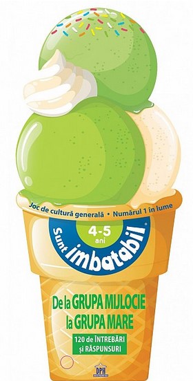 Sunt imbatabil, 4-5 ani. Joc de cultura generala, de la grupa mijlocie la grupa mare