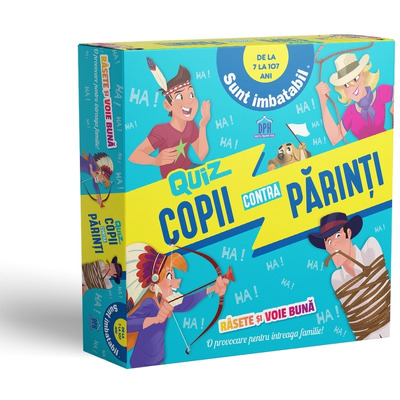 Sunt Imbatabil. Quiz copii contra parinti