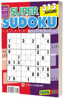 Super Sudoku, numarul 202. Nivel avansat