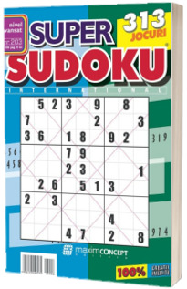 Super Sudoku, numarul 203. Nivel avansat