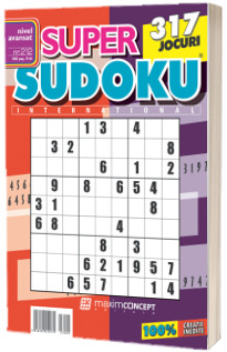 Super Sudoku, numarul 212. Nivel avansat