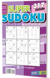 Super Sudoku, numarul 225. Nivel avansat