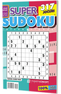 Super Sudoku, numarul 240. Nivel avansat