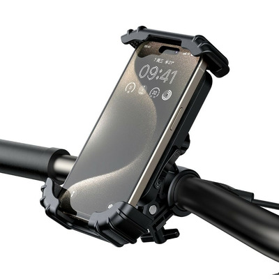 Suport telefon bicicleta Mcdodo Basalt Series CM-5240, reglabil 360 grade, pentru telefoane 4.2-6.5 inch, negru