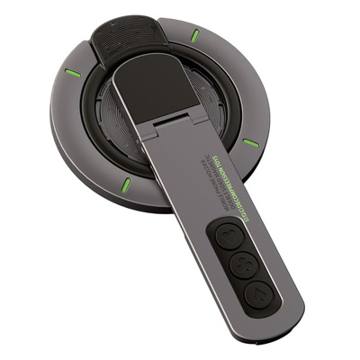 Suport telefon Techsuit AluStandX SB1, MagSafe magnetic 360, gri