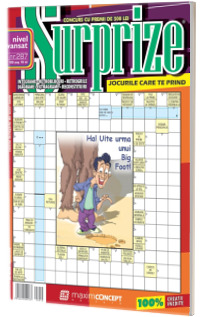 Surprize, numarul 287. Revista de integrame cu grad avansat de dificultate