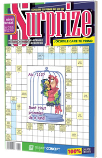 Surprize, numarul 288. Revista de integrame cu grad avansat de dificultate