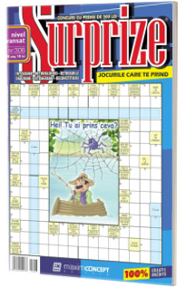 Surprize, numarul 306. Revista de integrame cu grad avansat de dificultate