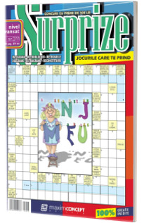 Surprize, numarul 311. Revista de integrame cu grad avansat de dificultate