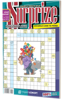Surprize, numarul 312. Revista de integrame cu grad avansat de dificultate