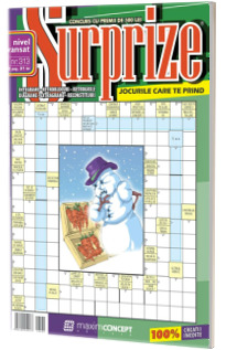 Surprize, numarul 313. Revista de integrame cu grad avansat de dificultate