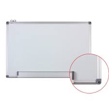 Tabla alba magnetica cu rama din aluminiu,  90 x 120 cm, Optima