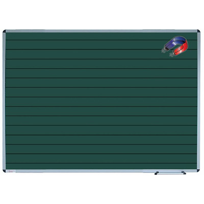Tabla scolara monobloc verde liniata, dictando 1500x1200mm