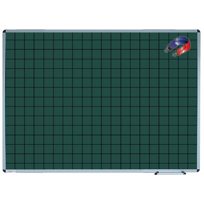 Tabla scolara monobloc verde liniata, matematica 1500x1200mm