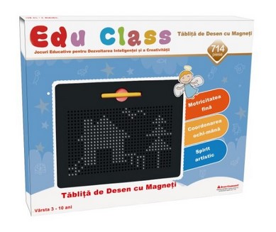 Tablita de desen cu magneti - 714 piese