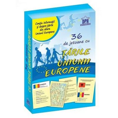 Tarile Uniunii Europene. 36 de jetoane