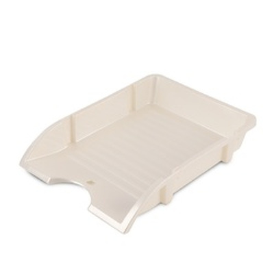 Tava documente, PP, incasabila, alb sidefat