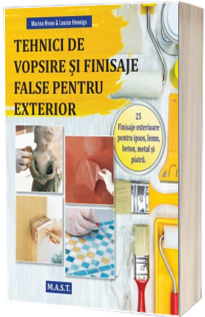 Tehnici de vopsire, finisaje false pentru exterior
